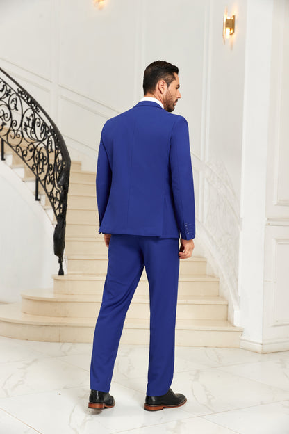 ly1042 Blue Modern 3 Pieces Men Suits