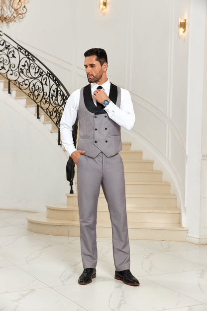 ly1030 Designer Style Unique Design 2 Pieces Men's Suits Vest+Pants