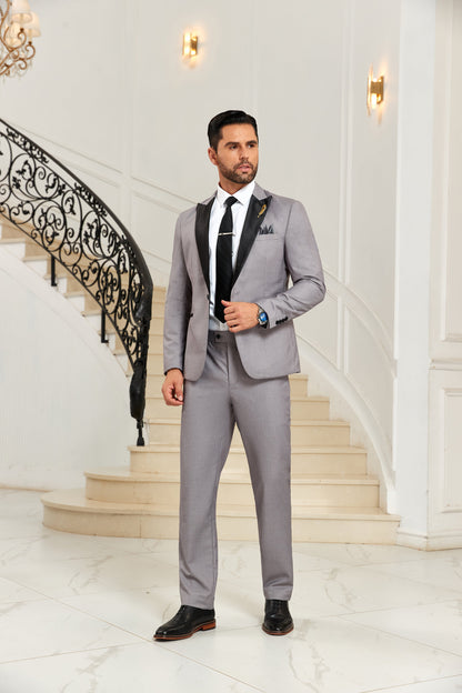 ly1037 Designer Style Unique Design 2 Pieces Men's Suits Jacket+Pants