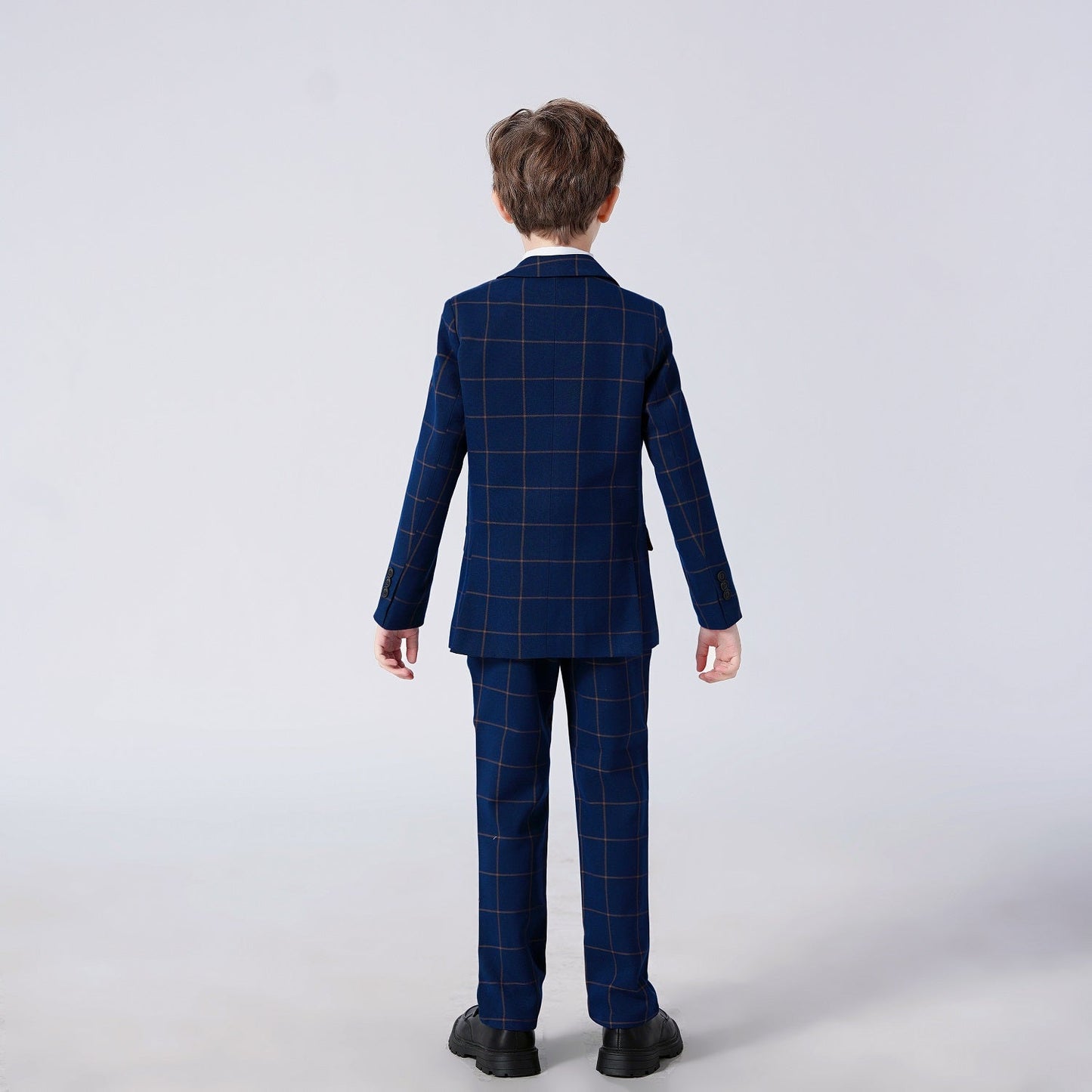 ly1298 Formal 5 Piece Boys Suits（MORE COLORS+)