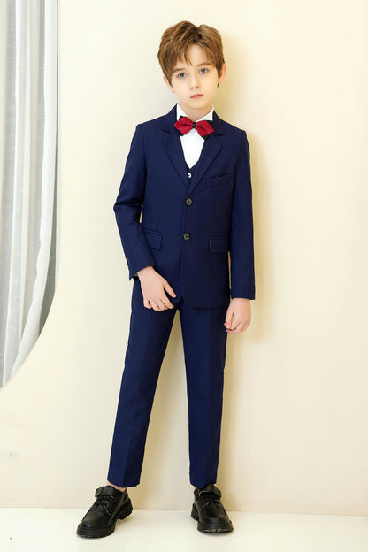 ly1298 Formal 5 Piece Boys Suits（MORE COLORS+)