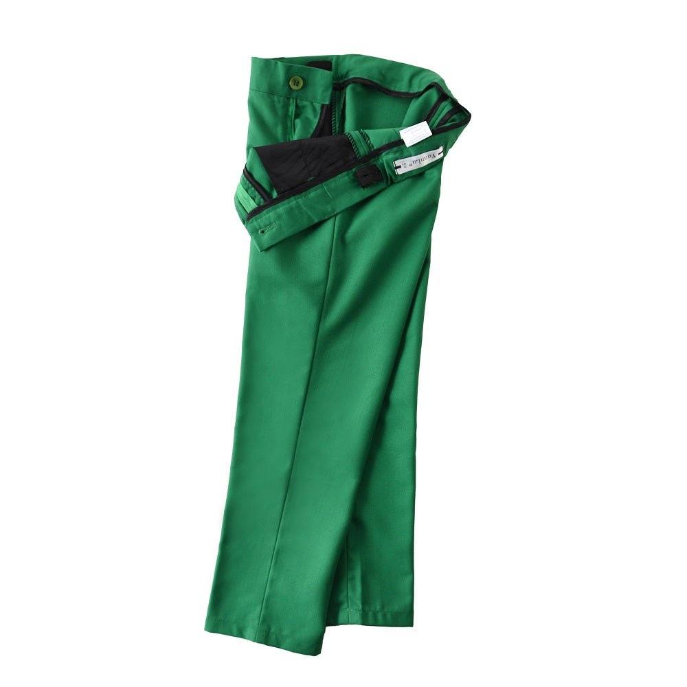 ly1581 Green 2 Piece Kids Boys' Vest and Pants Dress Suits Set