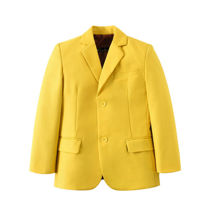 Yellow Boys Formal Blazer Online, School Jacket