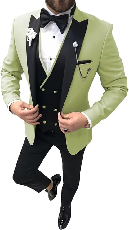 ly1138 Wedding Tuxedo Dinner 3 Men Piece Suit