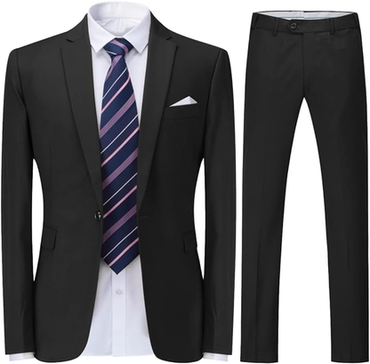 ly1140 Single-Breasted One Button Center 2 Pieces Men's Suit