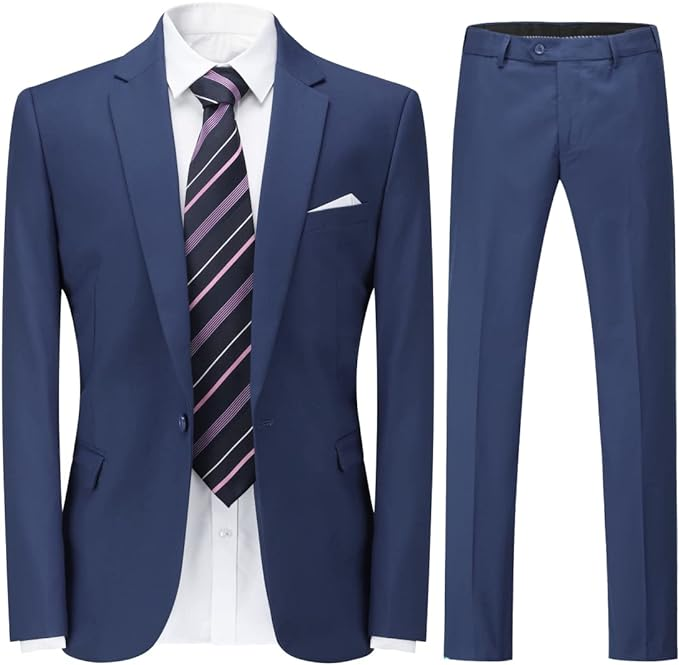 ly1140 Single-Breasted One Button Center 2 Pieces Men's Suit