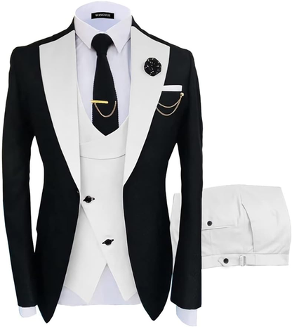 ly1137 Fashion Slim Fit Wedding Prom 3 Piece Mens Suits