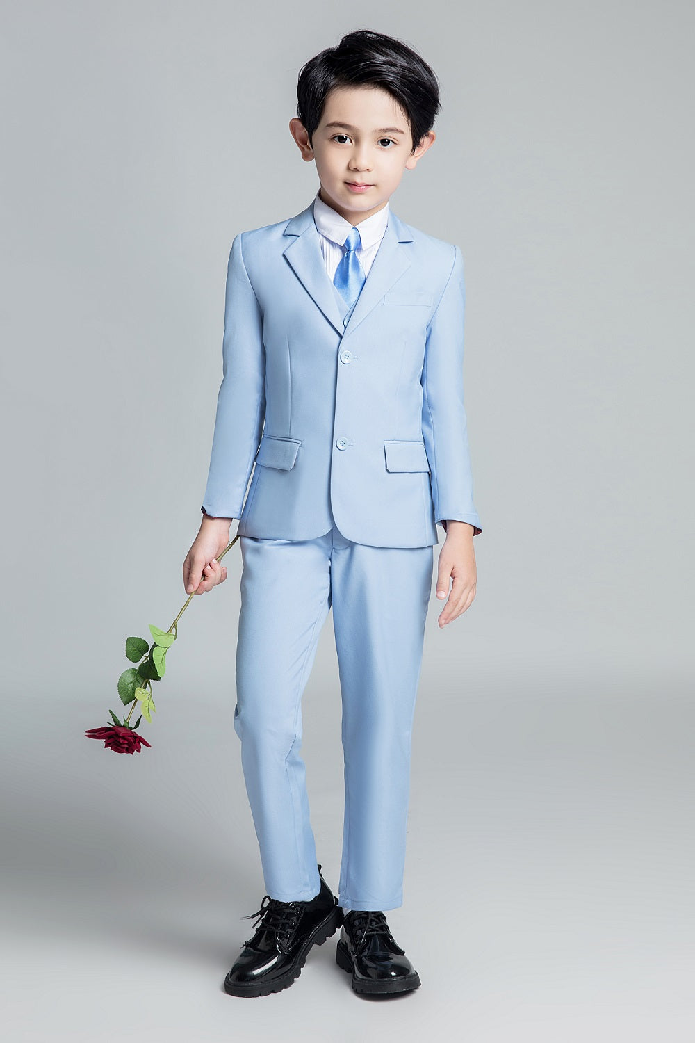 ly1243 Colorful 5 Piece Boys Suits（MORE COLORS+)