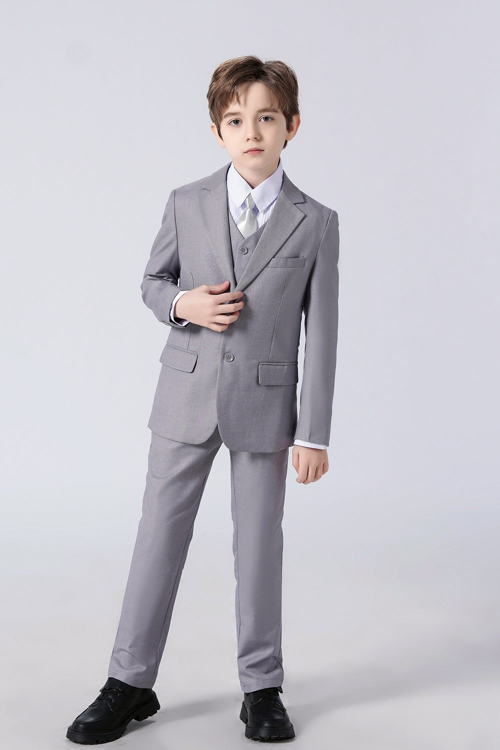 ly1298 Formal 5 Piece Boys Suits（MORE COLORS+)