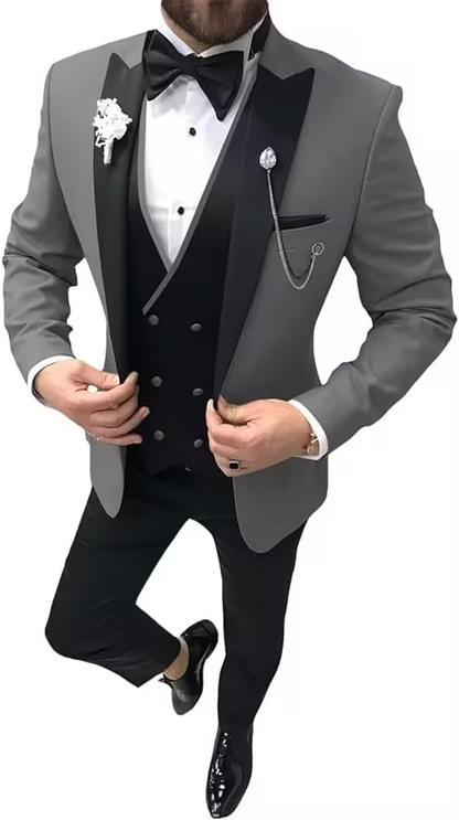 ly1138 Wedding Tuxedo Dinner 3 Men Piece Suit