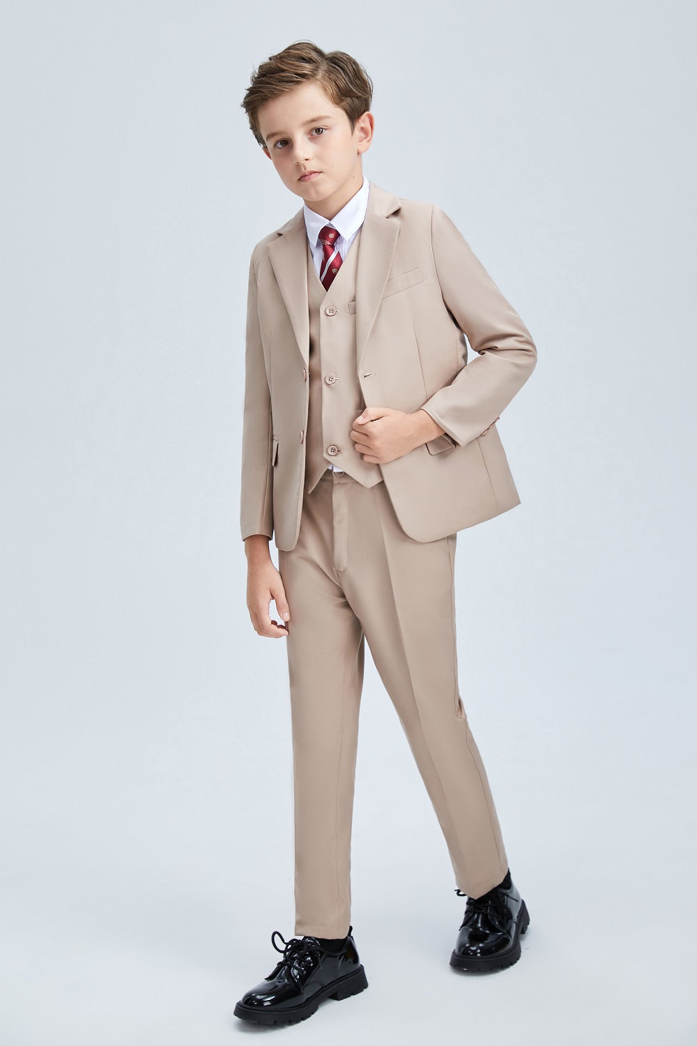 ly1224 Colorful 5 Piece Boys Suits（MORE COLORS+)