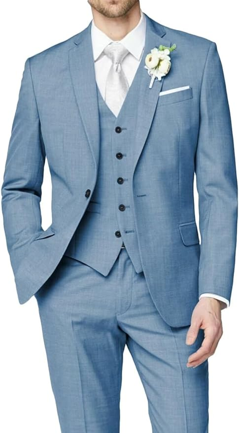 ly1167 Wedding Groomsmen Prom Business 3 Piece Men's Suit